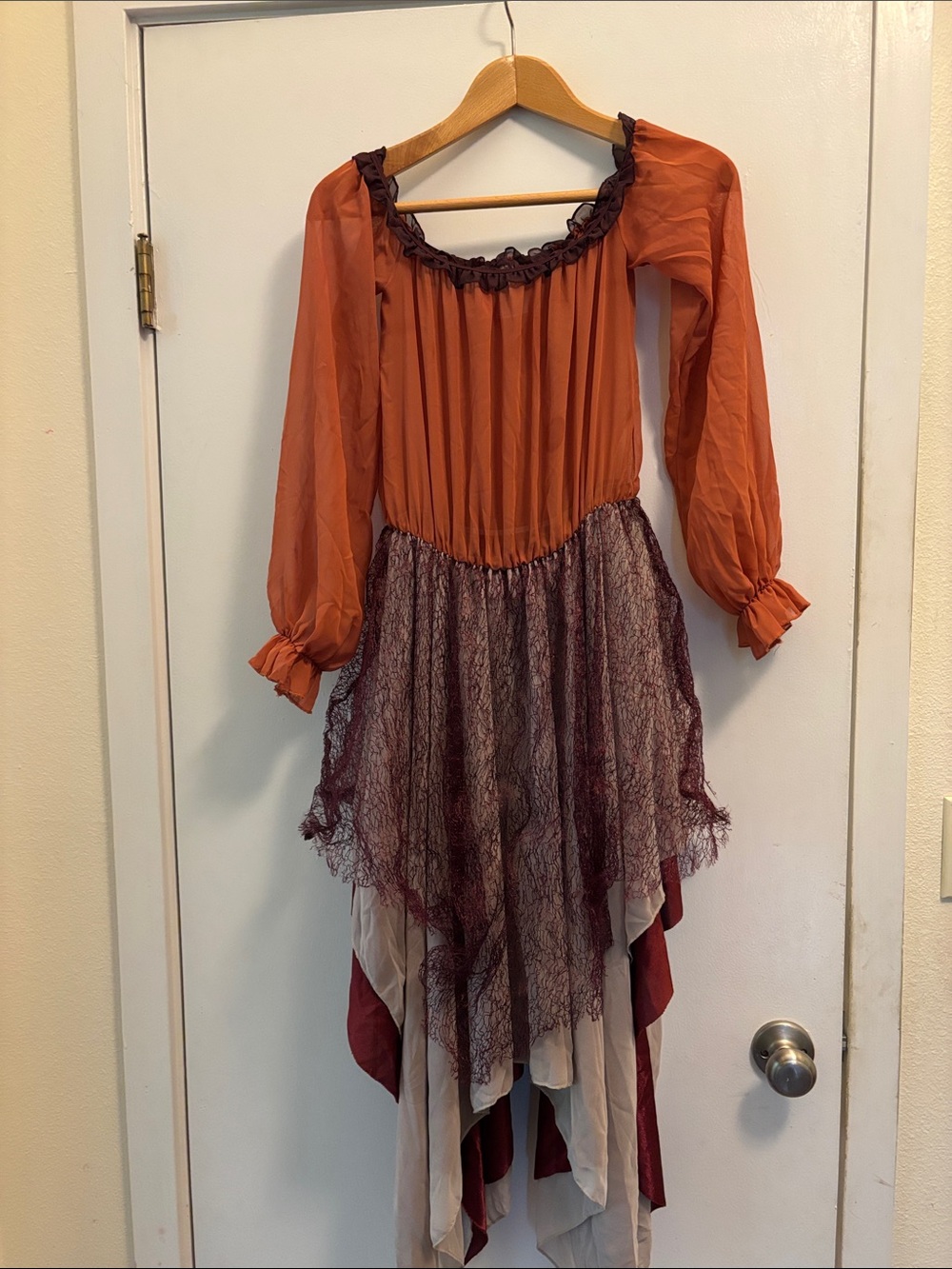 Hocus Pocus Mary Sanderson witch dress Costume - size small